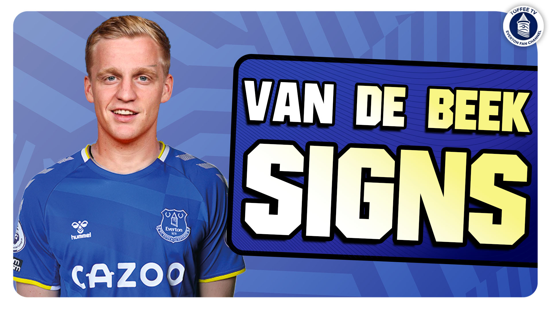 Featured image for “Donny Van De Beek Signs For Everton”