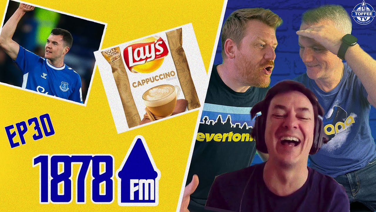 Featured image for “VIDEO: Everton 1-1 Tottenham, Worst Crisp Flavour And Weirdest Showbusiness Experiences | 1878 FM Podcast Ep 30”
