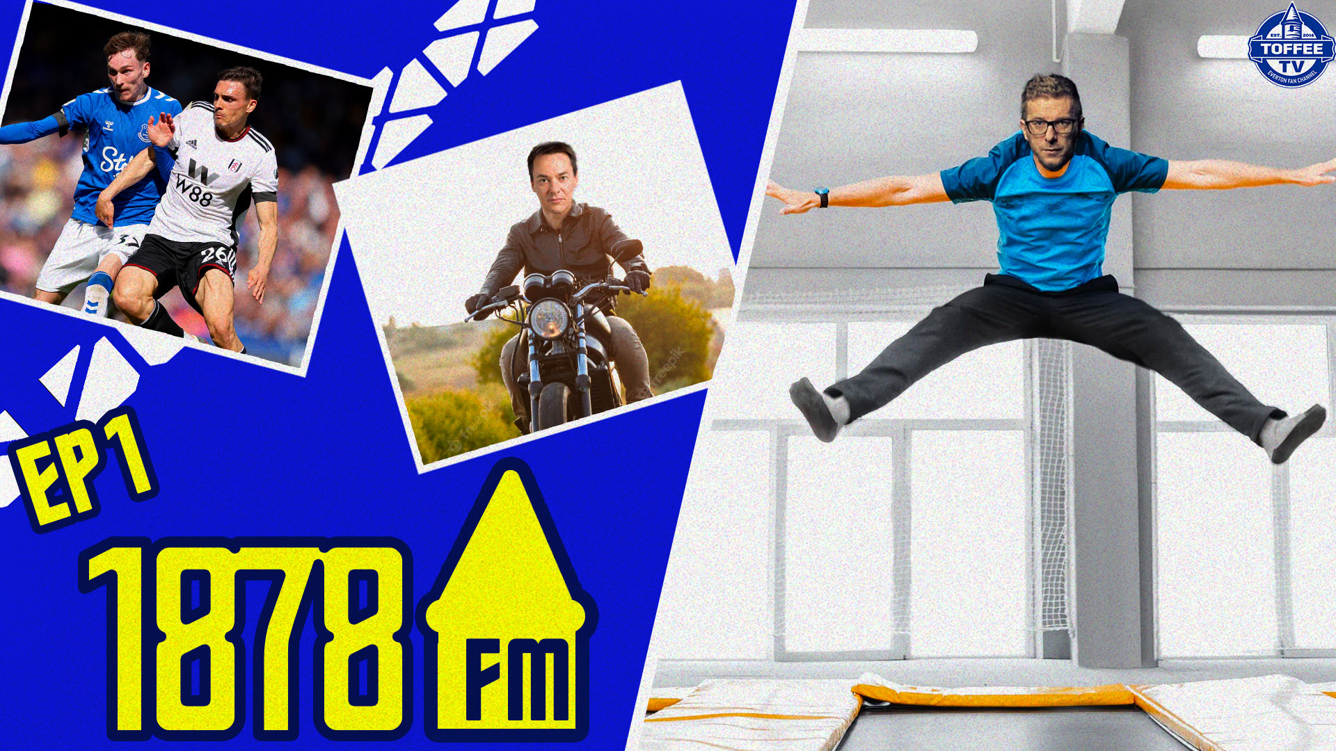 Featured image for “Everton 0-1 Fulham | Bush’s Trampoline Adventure | Is Dave Vitty Really On The Run? | 1878 FM S2 Ep 1”