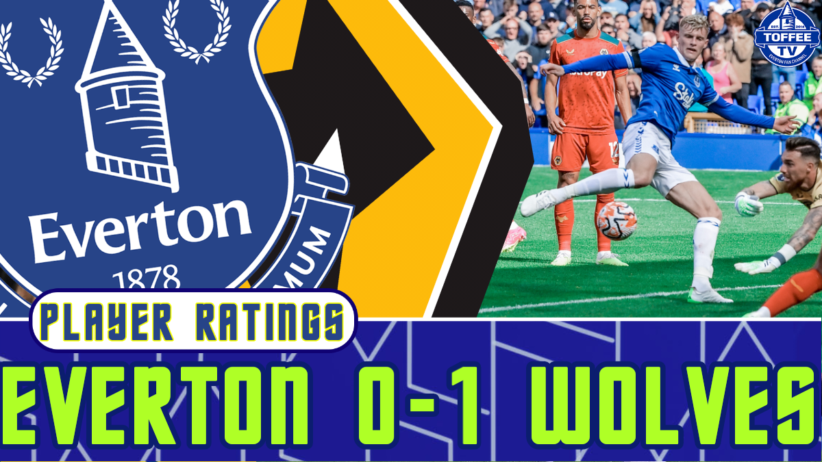Featured image for “VIDEO: Everton 0-1 Wolves | Player Ratings”