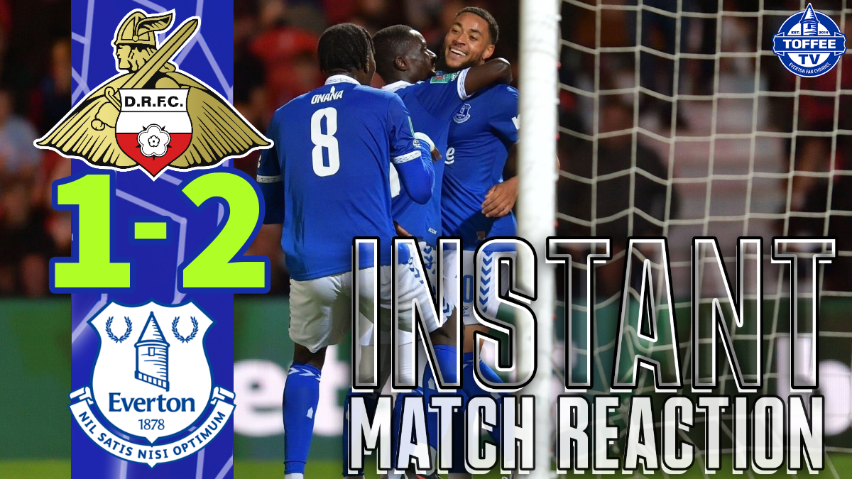 Featured image for “VIDEO: Doncaster Rovers 1-2 Everton | Match Reaction”