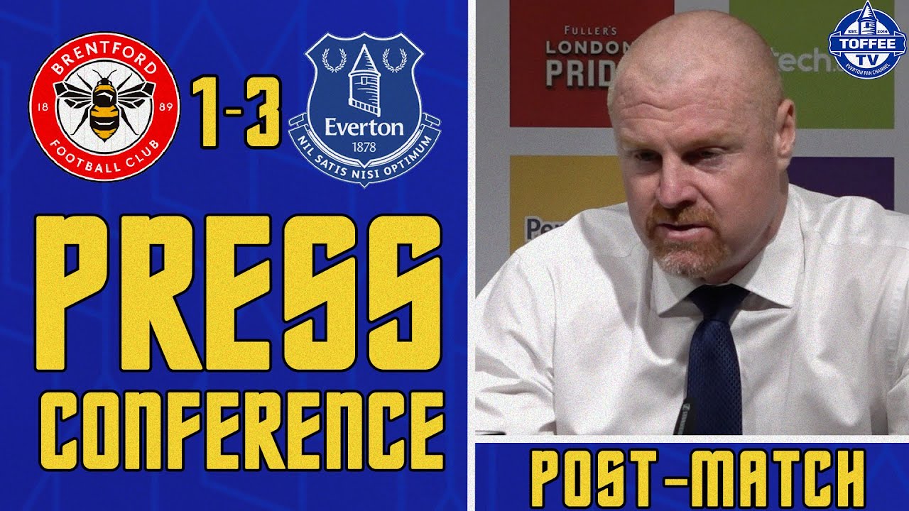 Featured image for “VIDEO: Brentford 1-3 Everton | Sean Dyche’s Reaction”