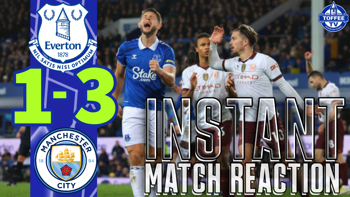 Featured image for “VIDEO: Everton 1-3 Manchester City | Gwladys Street Reaction”