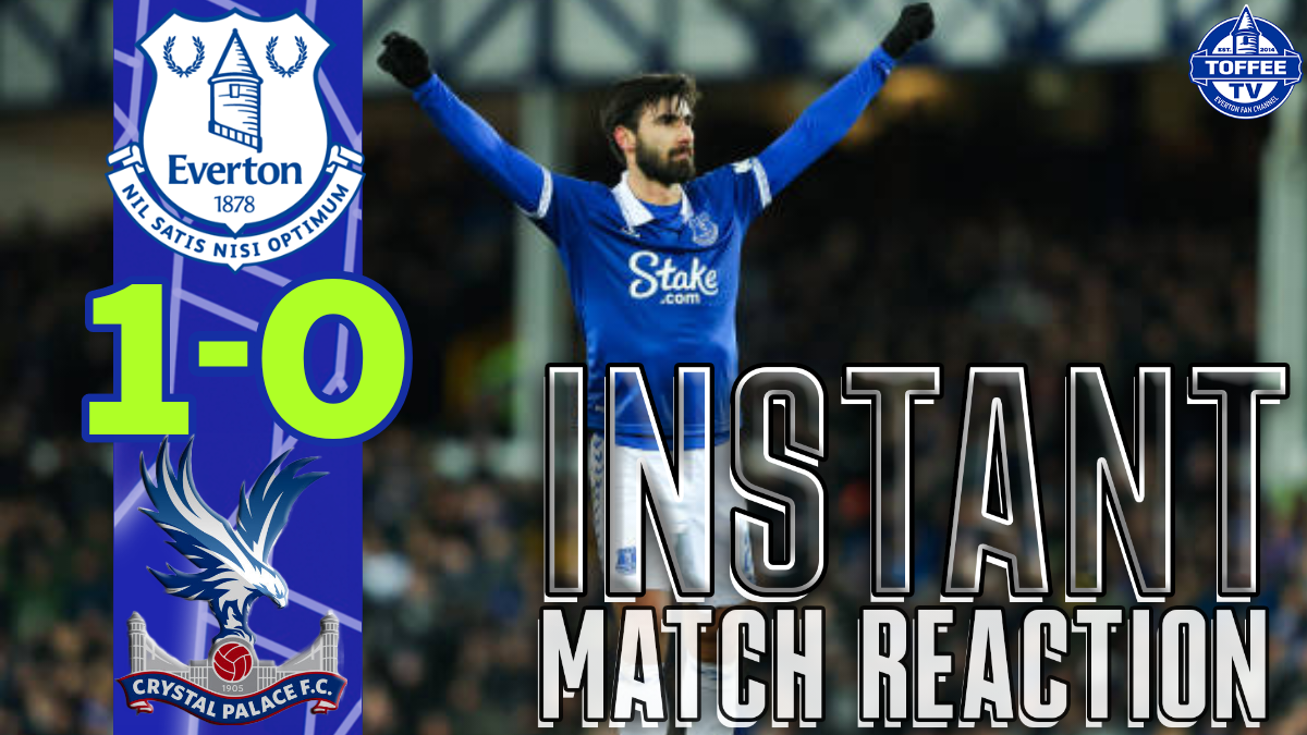 Featured image for “VIDEO: Everton 1-0 Crystal Palace | FA Cup | Gwladys Street Reaction”