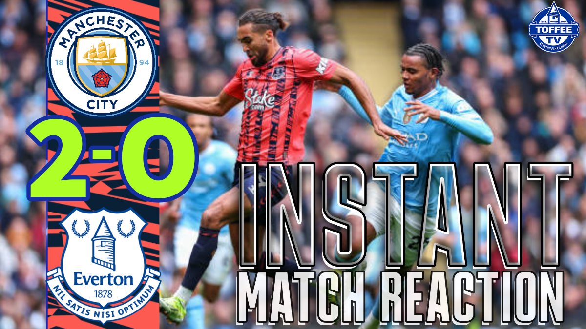 Featured image for “VIDEO: Manchester City 2-0 Everton | Instant Match Reaction”