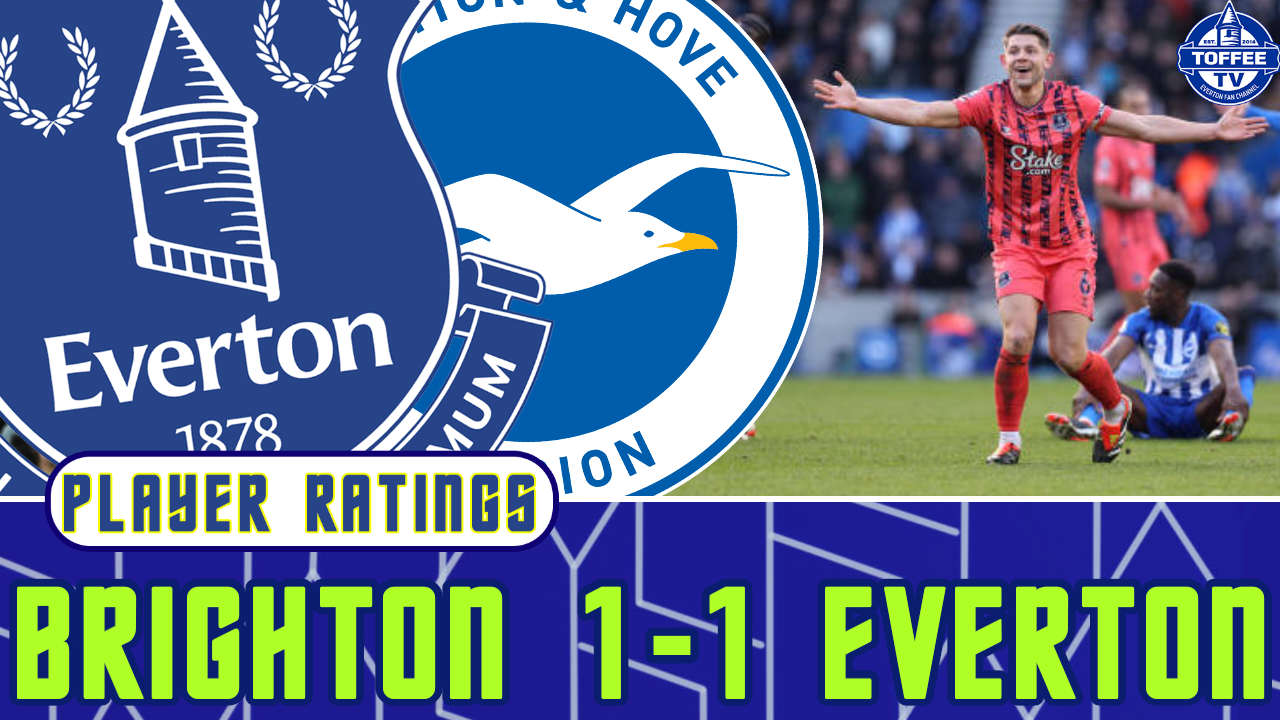 Featured image for “VIDEO: Brighton And Hove Albion 1-1 Everton | Player Ratings”